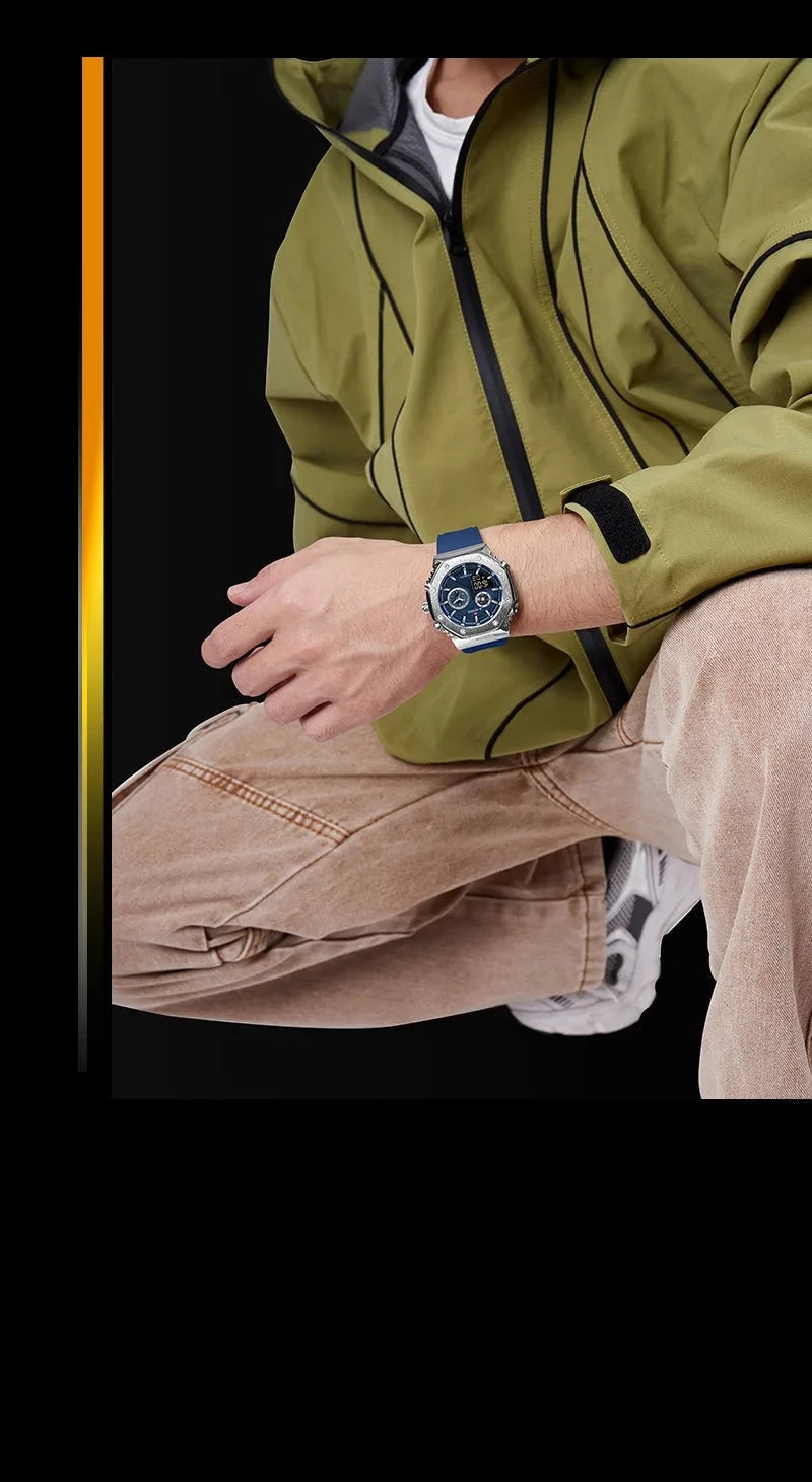 Relógio de Pulso Masculino Casual Sport