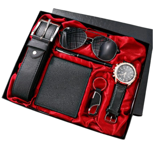 Box Acessórios Masculinos 6 em 1