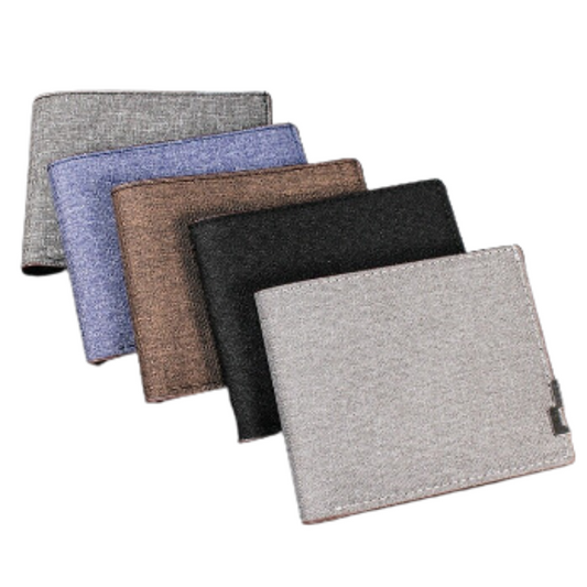 Carteira Compacta Jeans