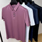 Camisa Polo Seda Gelo