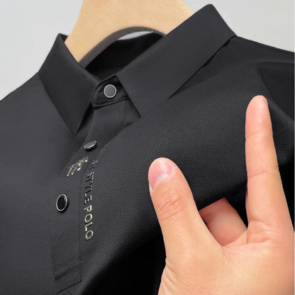Camisa Polo Seda Gelo