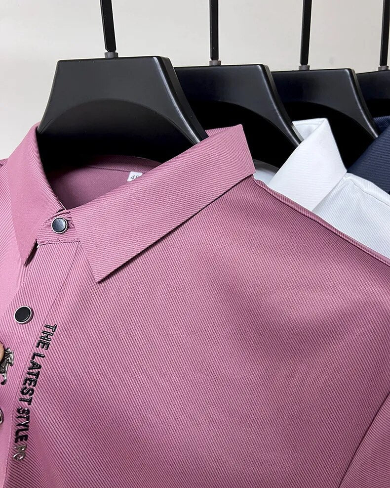 Camisa Polo Seda Gelo