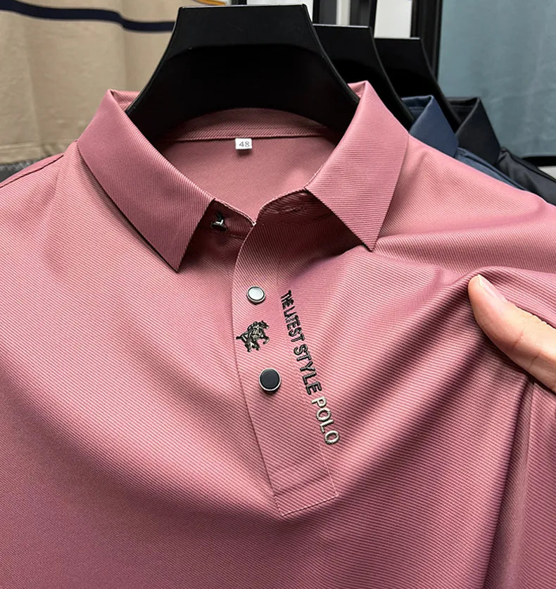 Camisa Polo Seda Gelo
